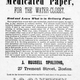 Advertising for Gayetty's Medicated Paper